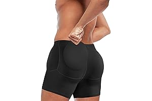 Men's Underwear Boxer Briefs with Removable Padded