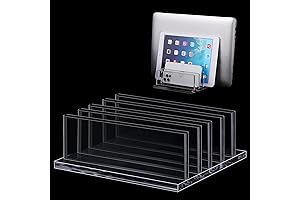 Frienda Clear Acrylic Vertical Laptop Stand