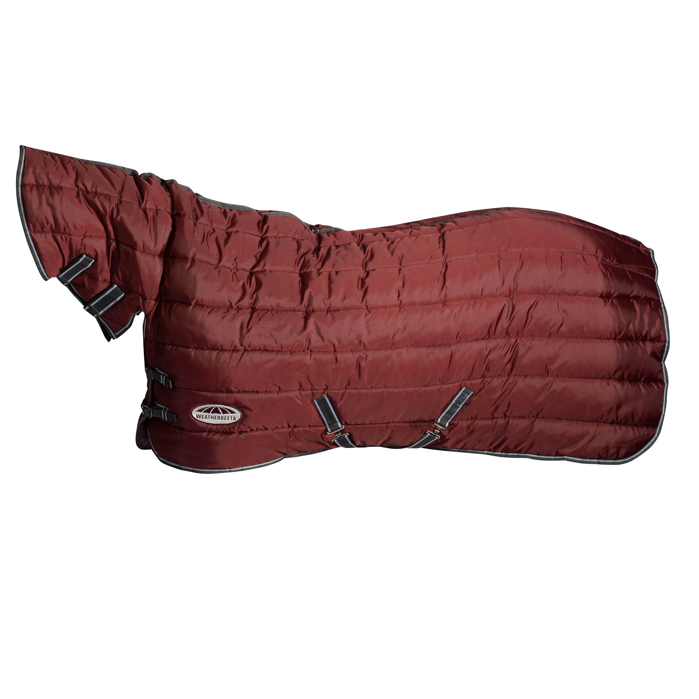 WeatherBeeta ComFiTec 210d Channel Quilt Combo Neck Medium, Maroon/Grey/White, 6'3