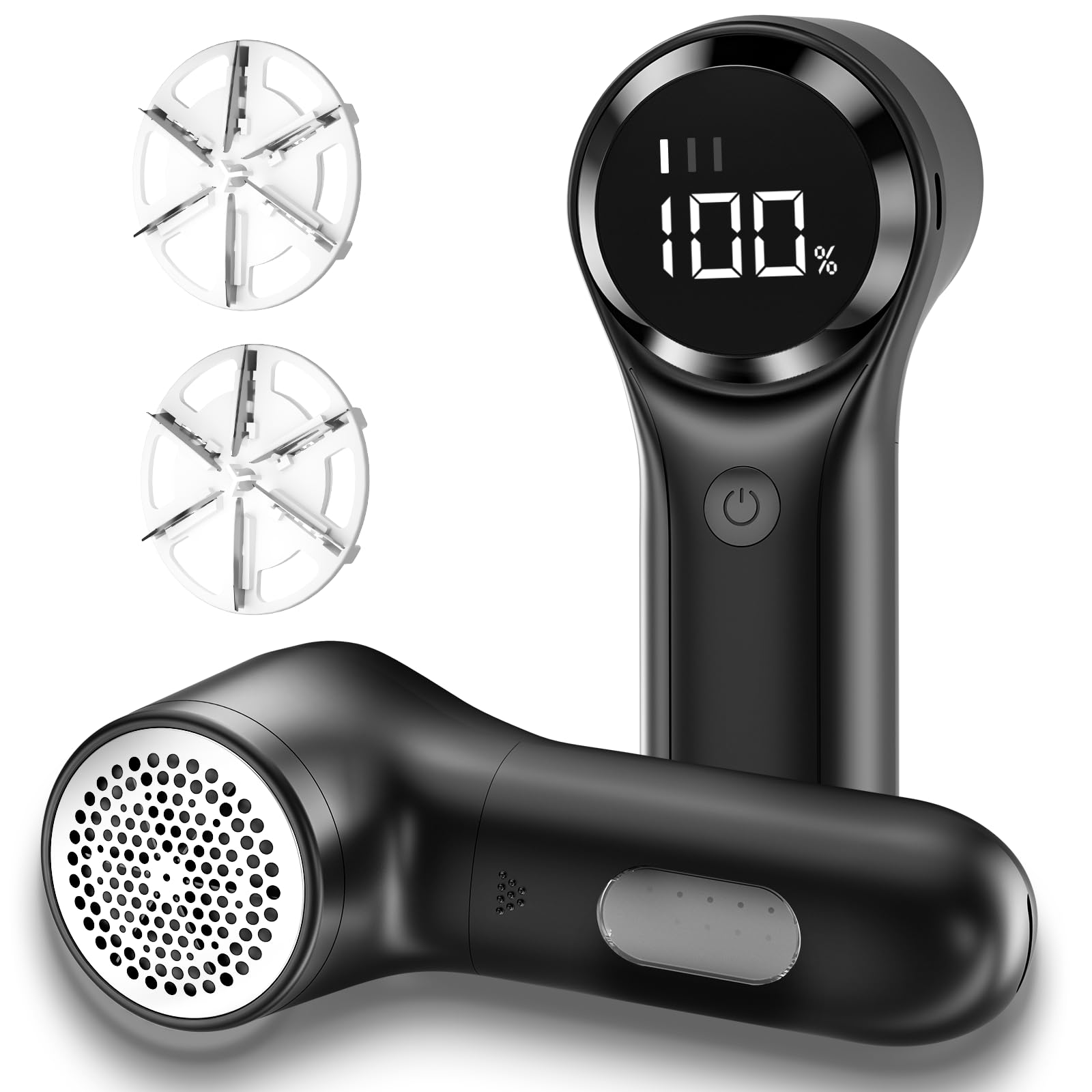 Fabric Shaver Electric Lint Remover Rechargeable Lint Shaver Household Essentials for Clothes Upholstery Furniture Sweater Defuzzer to Remove