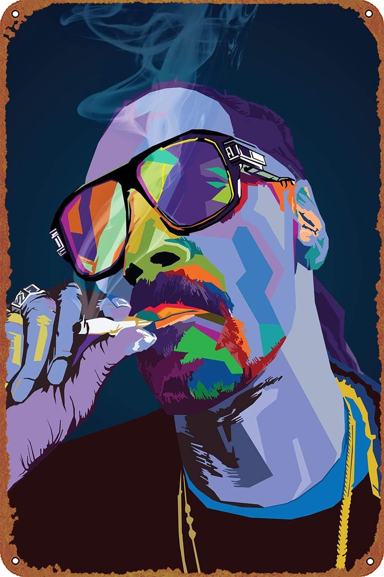 Amazon.com: Hiphop Rapper Snoop Dog WPAP Pop Art Music Poster