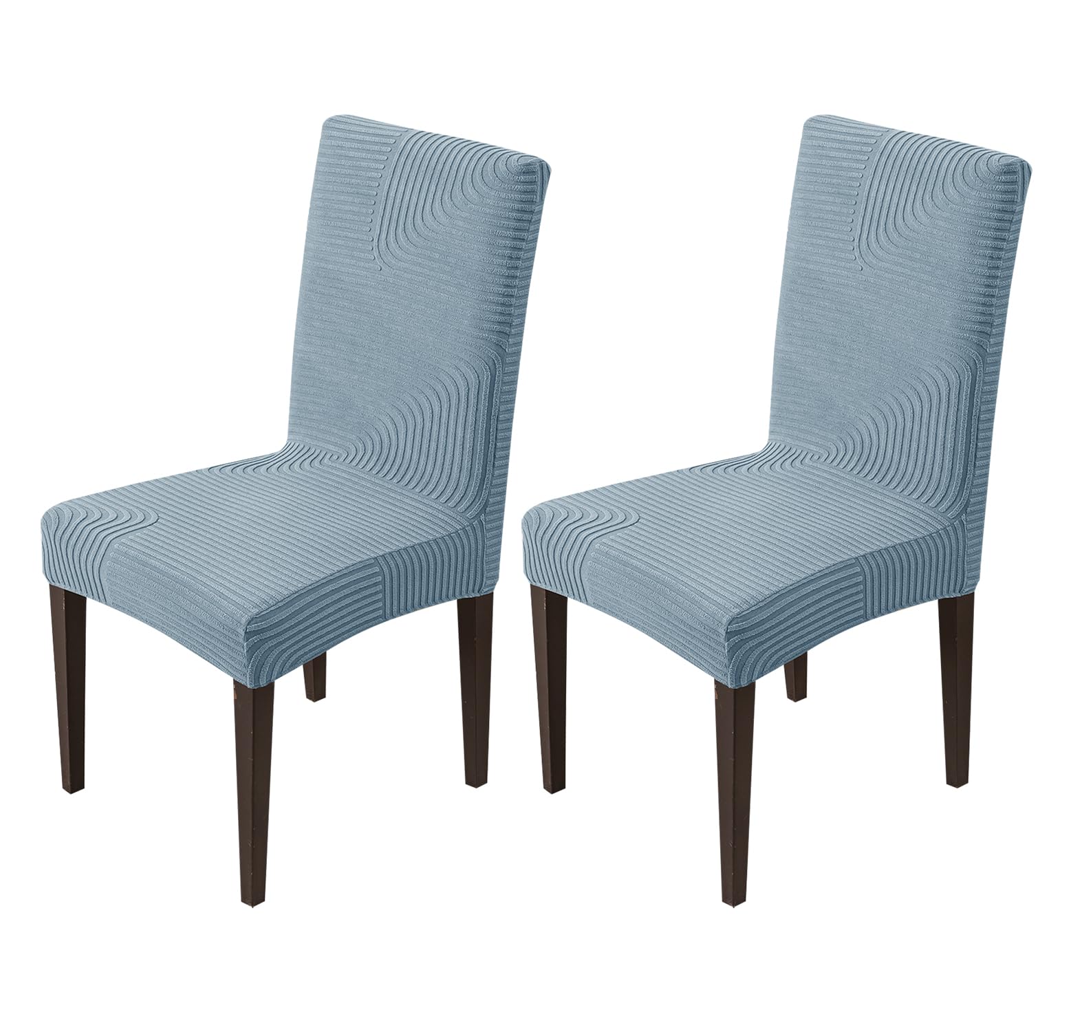 Stretchy Chair Covers - Sapphire Blue (Pack of 6) -32
