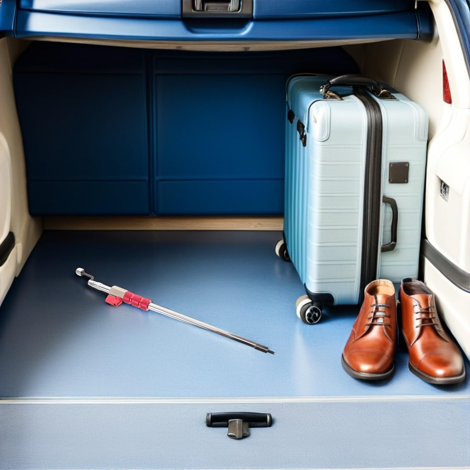 BETOOKY Inflador de Ruedas para Coche y Vehículo de Carga con Inflado Rápido y Precisión a Prueba de Fugas, Fabricado en Acero para Aventuras al Aire Libre y Reparaciones de Emergencia