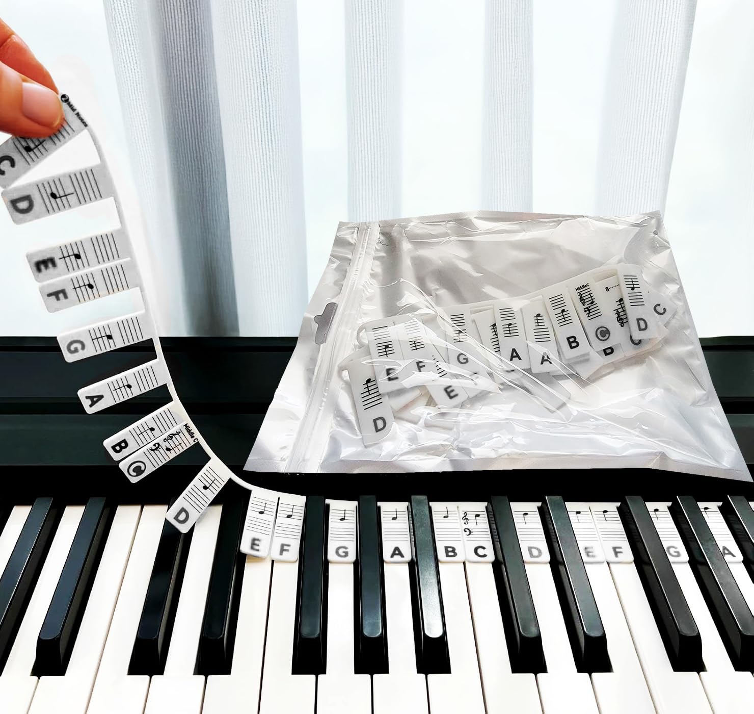 Amazon.com: Guide for Beginners: Silicone Piano Keyboard Note