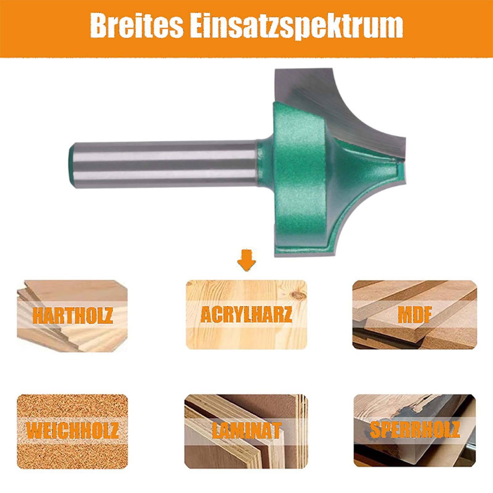 Precisions - Juego de brocas de grabado de aleación de 8 mm para carpintería, tallado, ranurado, mortaja, herramienta de grabado para metal