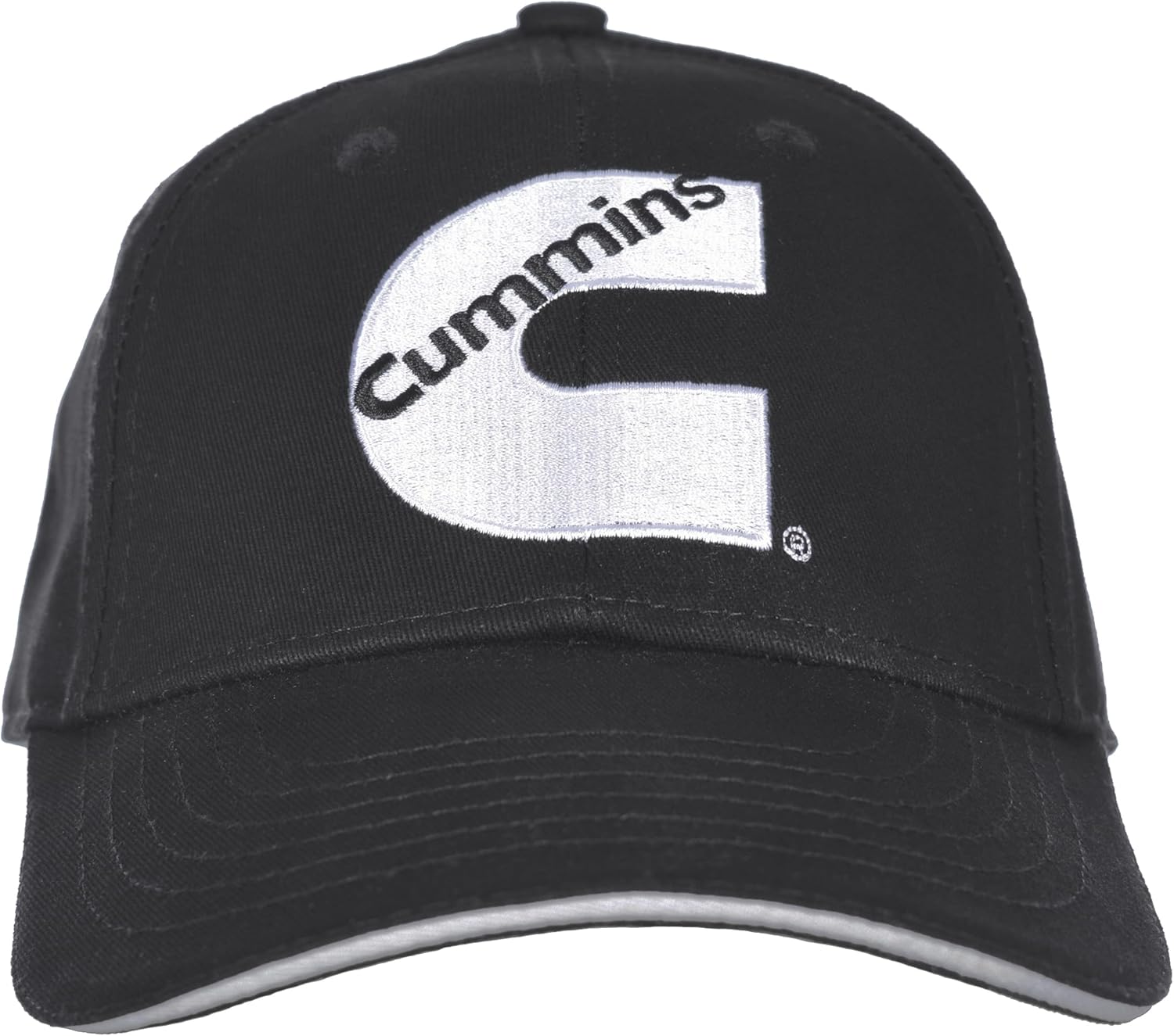 Men's Cummins Diesel Logo Cap Adjustable Black Hat