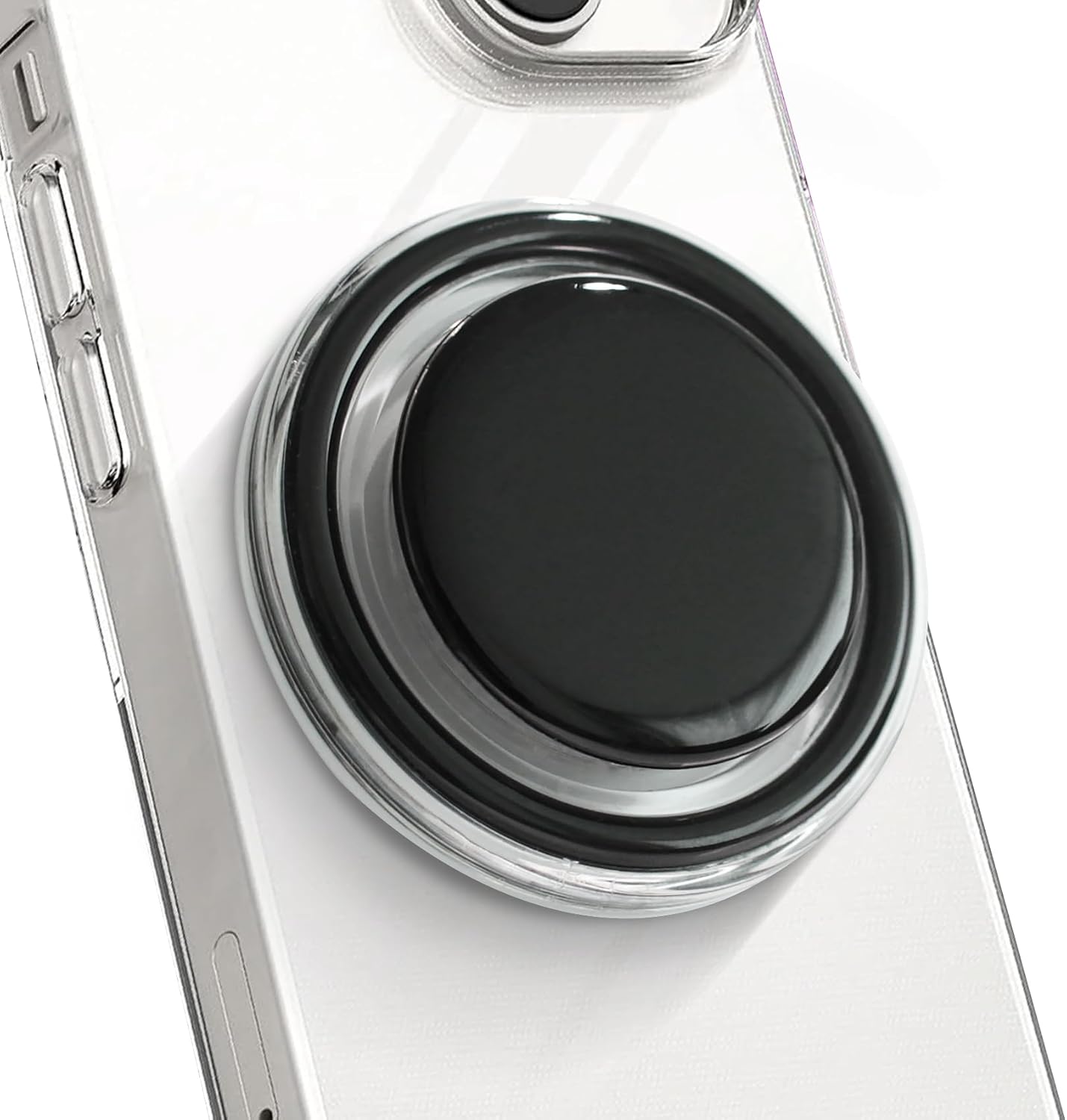 OnTheGrip Cute Solid Macaron Color Round Shape Collapsible...