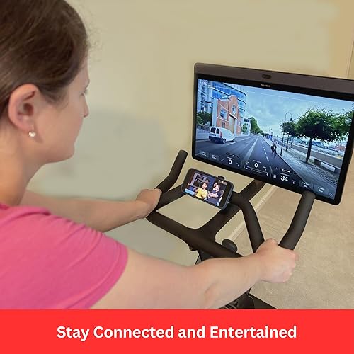 Miniatura 4 de Soporte magnético para teléfono y tablet Peloton Bike & Bike+  Soporte seguro de manillar de 360 para iPhone, Samsung y iPad  Instalación sin