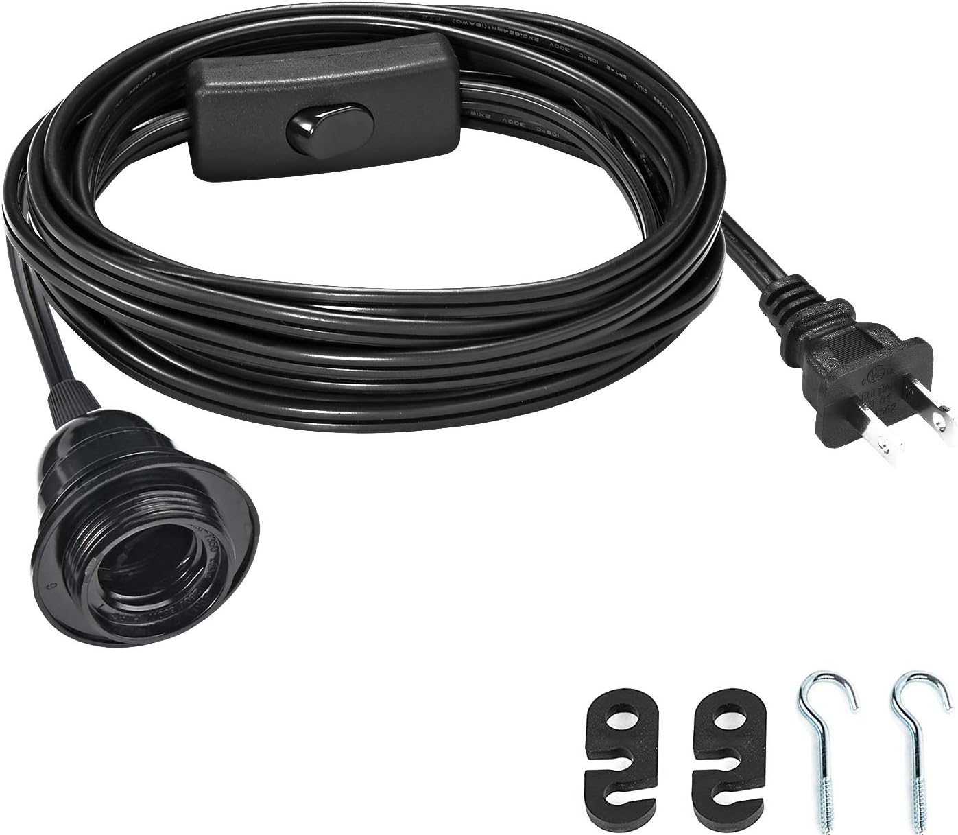 Hanging Light Cord, Light Socket with 