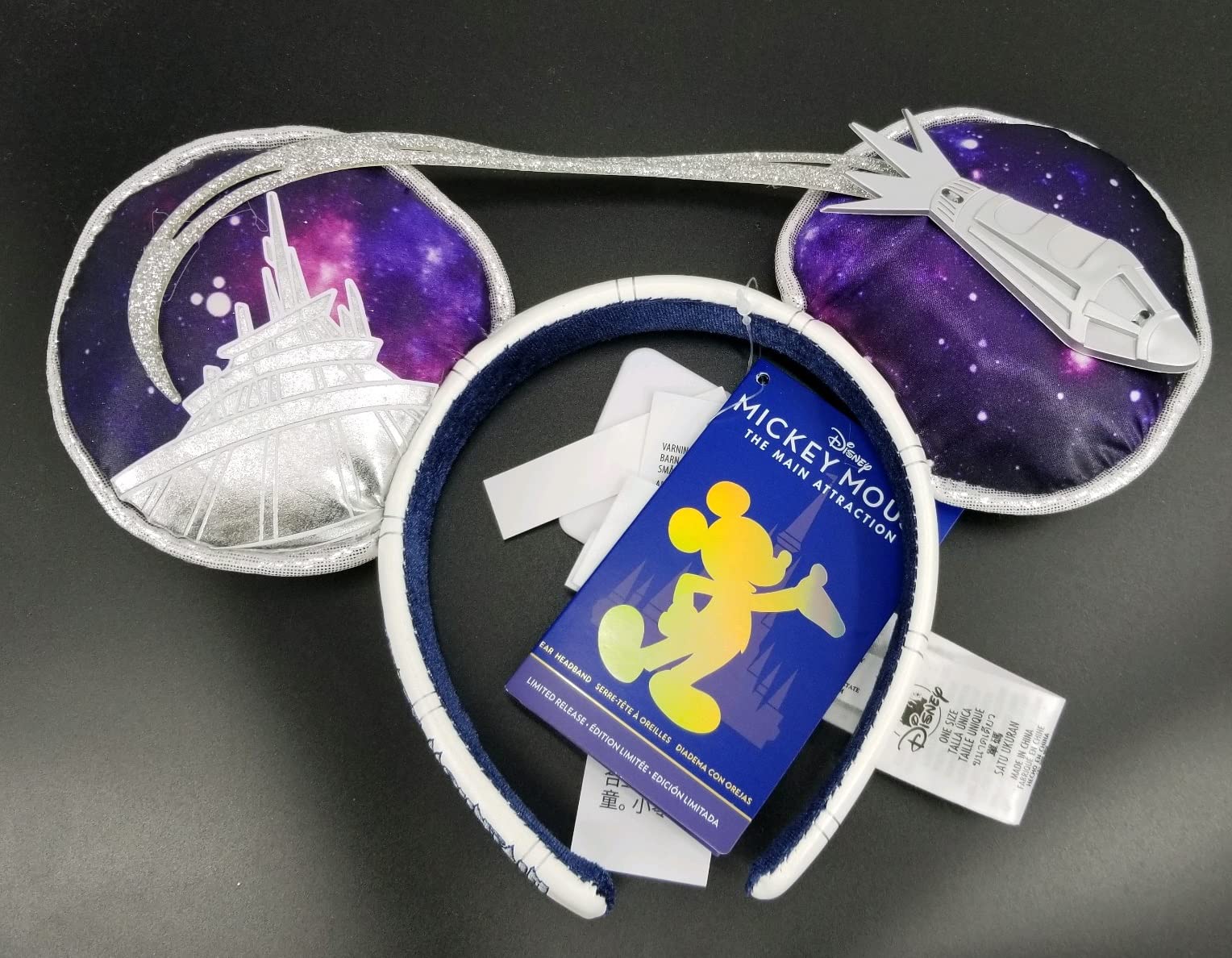 Disney Parks Mickey Mouse: The Main Attraction - Space Mountain Ears Mickey Mouse: The Main Attraction - Space Mountain - Magical  main image 2