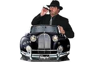 Gangster Car Photo Prop Party Accessory