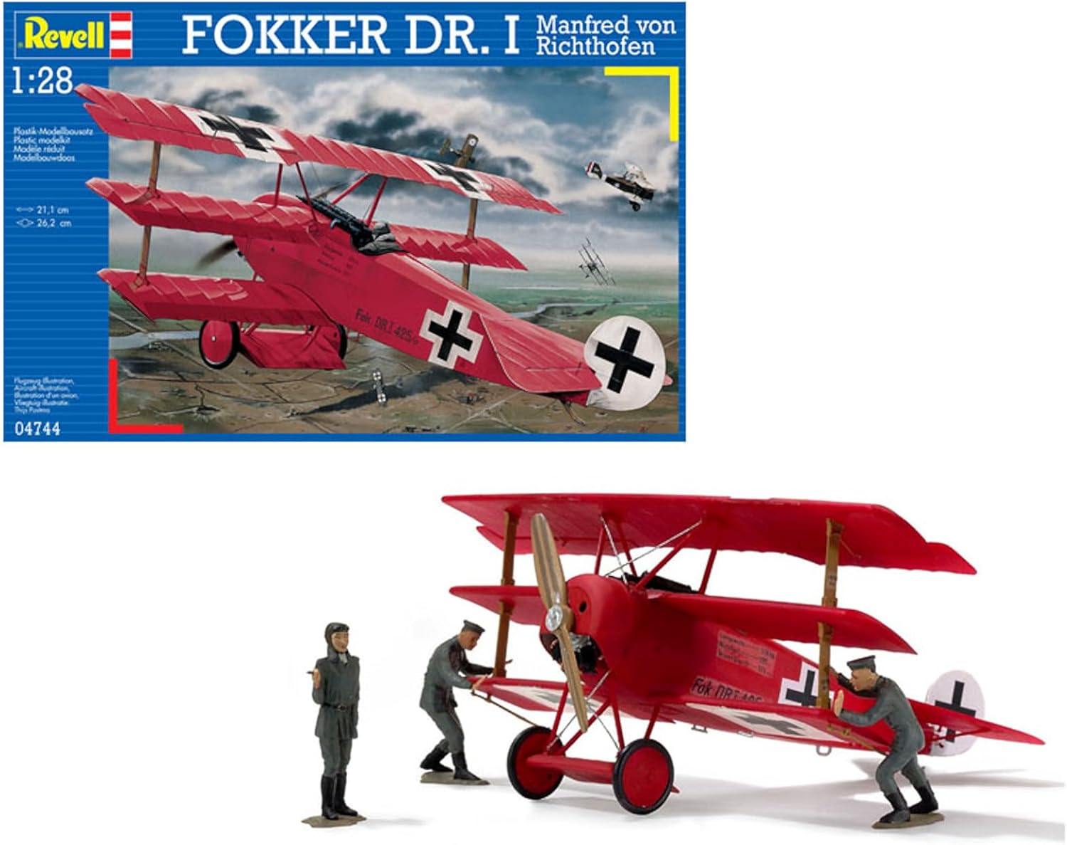 Revell of Germany Fokker Dr.1 'Richthofen' Model Kit