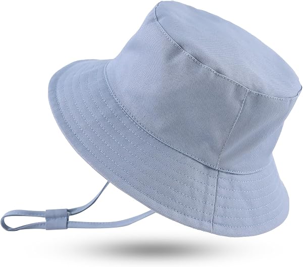 XIAOHAWANG Baby Boy Sun Hat Infant Toddler Dinosaur Bucket Hats Summer Baby Boys Beach Caps - 1
