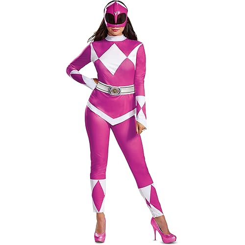 Disguise Women Pink Ranger Adult Costume