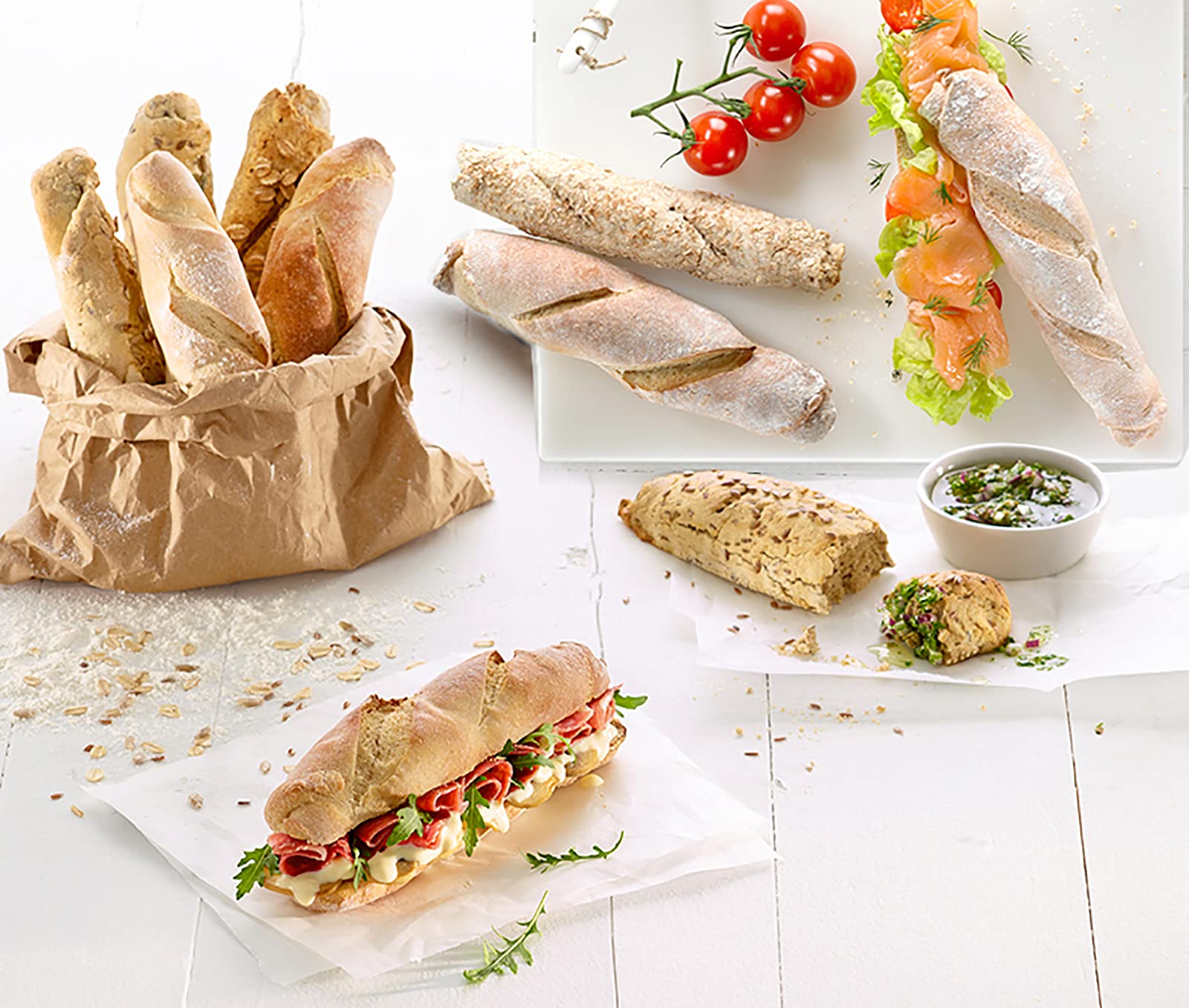 TOPZEA Set mit 2 Silikon-Baguette-Pfannen, antihaftbeschichtet, französische Brotform, perforierte Form, 3 Wellen, Brot, Toast, Backform, 8 Rinnen, Crisping Tray für Kuchen, Kochen, Bäcker, schwarz