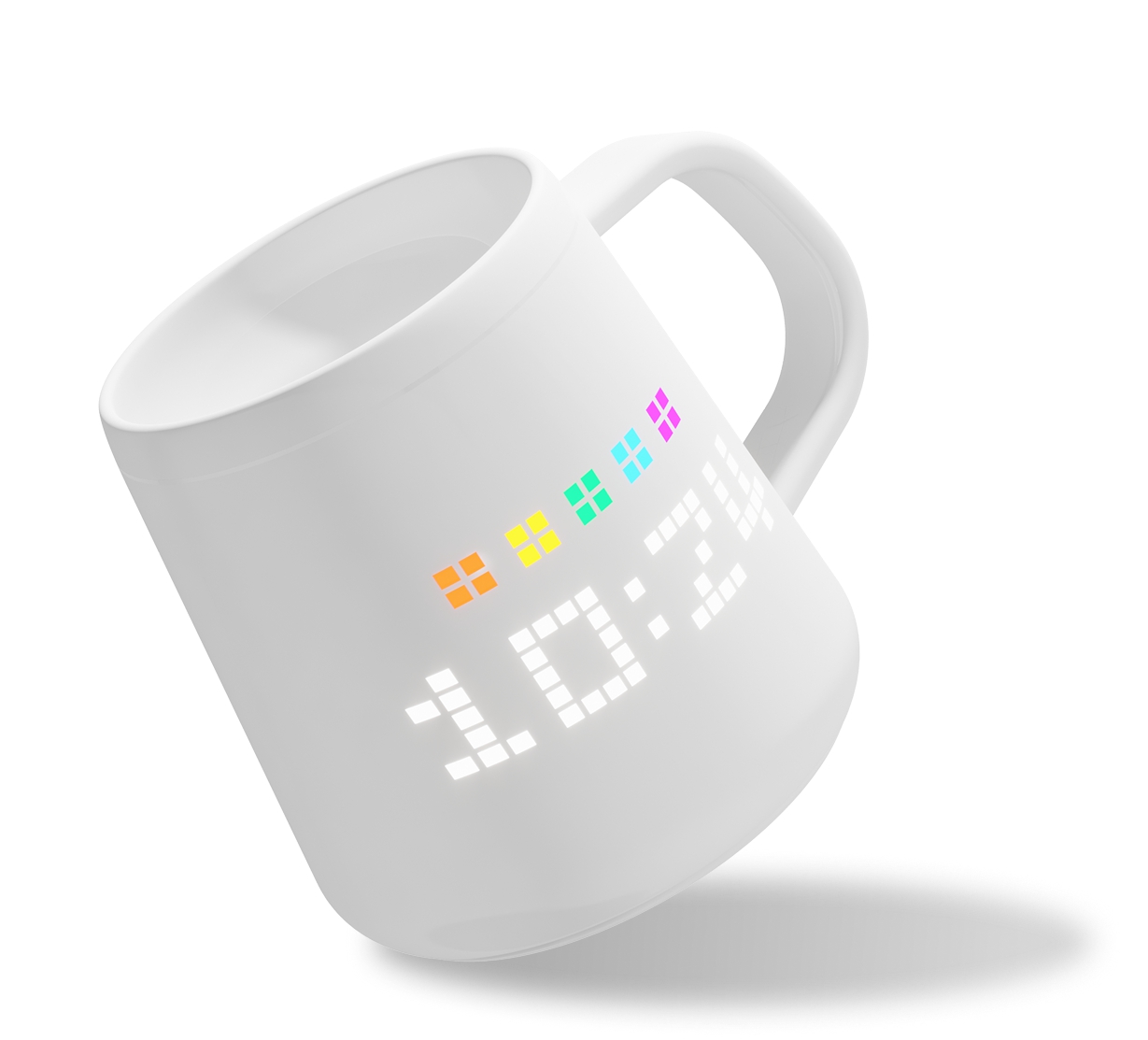 Amazon.com: PixelMug P1:AI-Enhanced Smart Mug with Pixel Display|DIY Pixel  Art|Remote Interaction|Coffee Temperature Tracking|App  Control|Clock|Personalized Gift for Thanksgiving,Birthday,Christmas,Right  Handle : Home & Kitchen