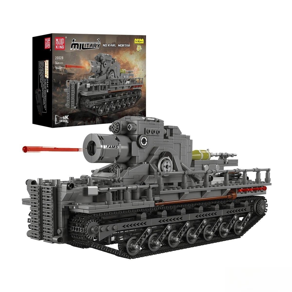 Mould King Remote Controlled Karl Mortar Panzer 20028