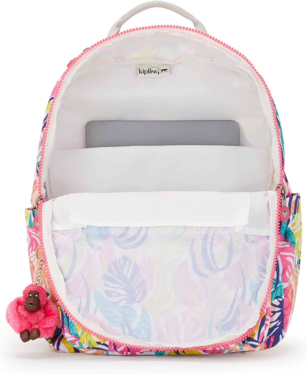 Kipling Women's Seoul 15" Laptop Backpack, Durable, Roomy with Padded Shoulder Straps, Built-In Protective Sleeve
