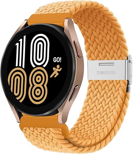 Correa de nailon trenzada para Samsung Galaxy Watch 5 4 1.575in 1.732inGalaxy Watch 5 Pro 1.772in, correa de nailon elástica de 0.787in para Galaxy disponible en Yaxa Colombia