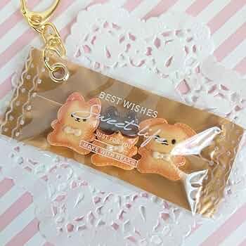 Ryuusa☆クッキー＆ポップコーンキーホルダー☆フェイクスイーツ Ryuusa☆クッキー＆ポップコーンキーホルダー☆フェイクスイーツ