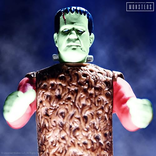 Miniatura 2 de Super7 Figura de reacción Universal Monsters - El monstruo de hijo de Frankenstein