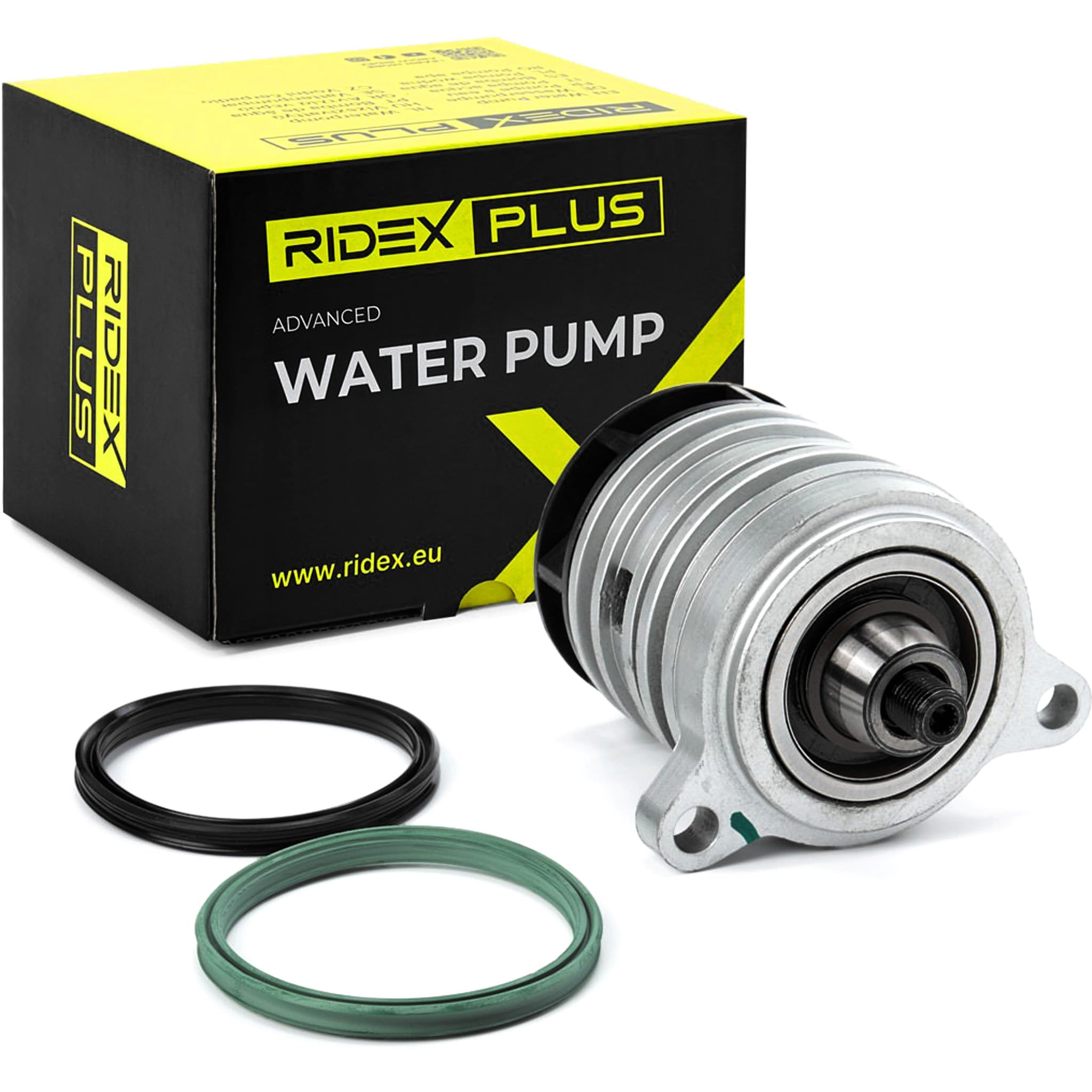 RIDEX PLUS 1260W0046P Bomba de agua con juntas Compatible con VW Multivan T5 7HM, 7HN, 7HF, 7EF, 7EM, 7EN