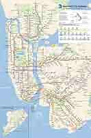 Amazon.com: NYC Subway Map Poster New York City Official MTA