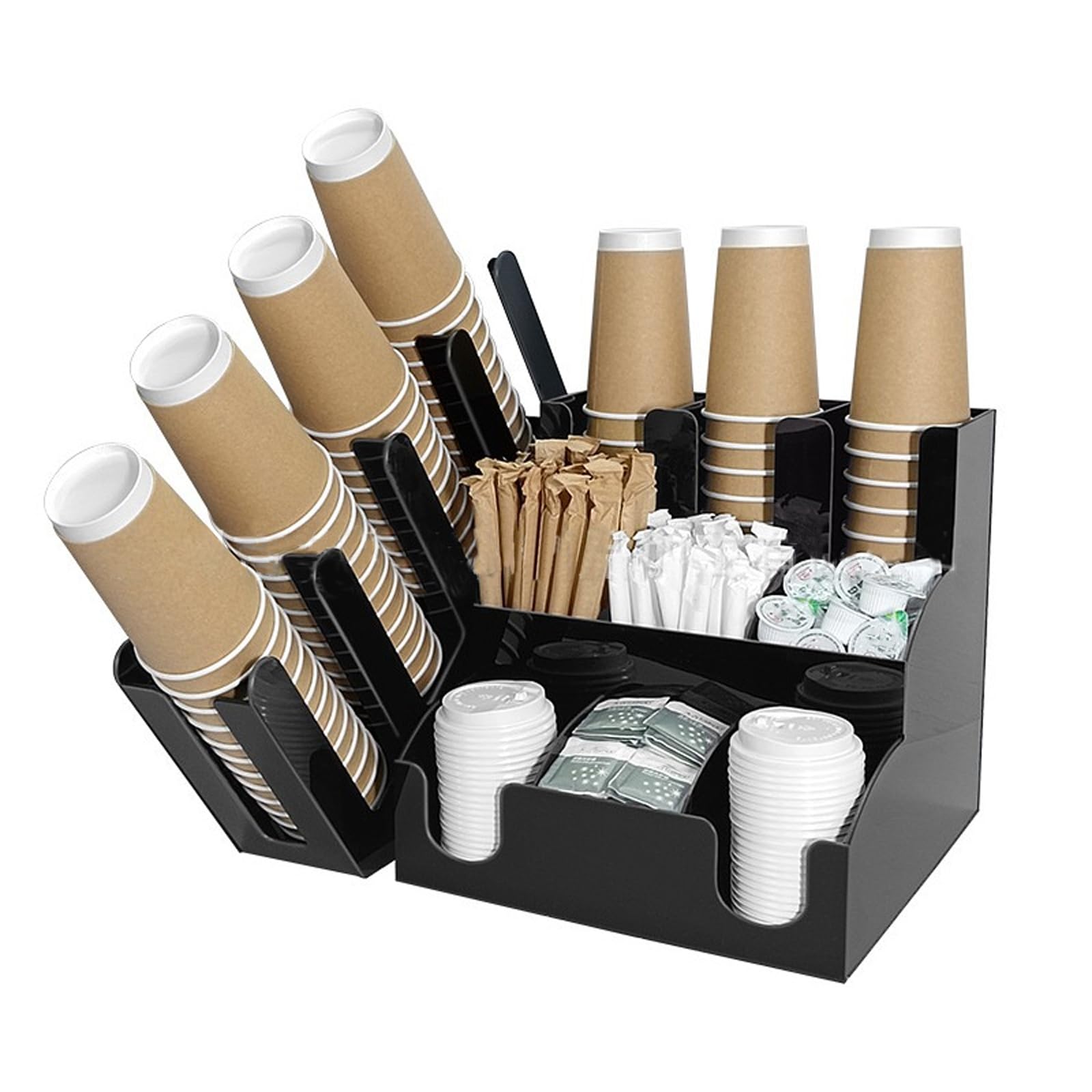 Organisateur coffee station de comptoir et porte épices de bureau