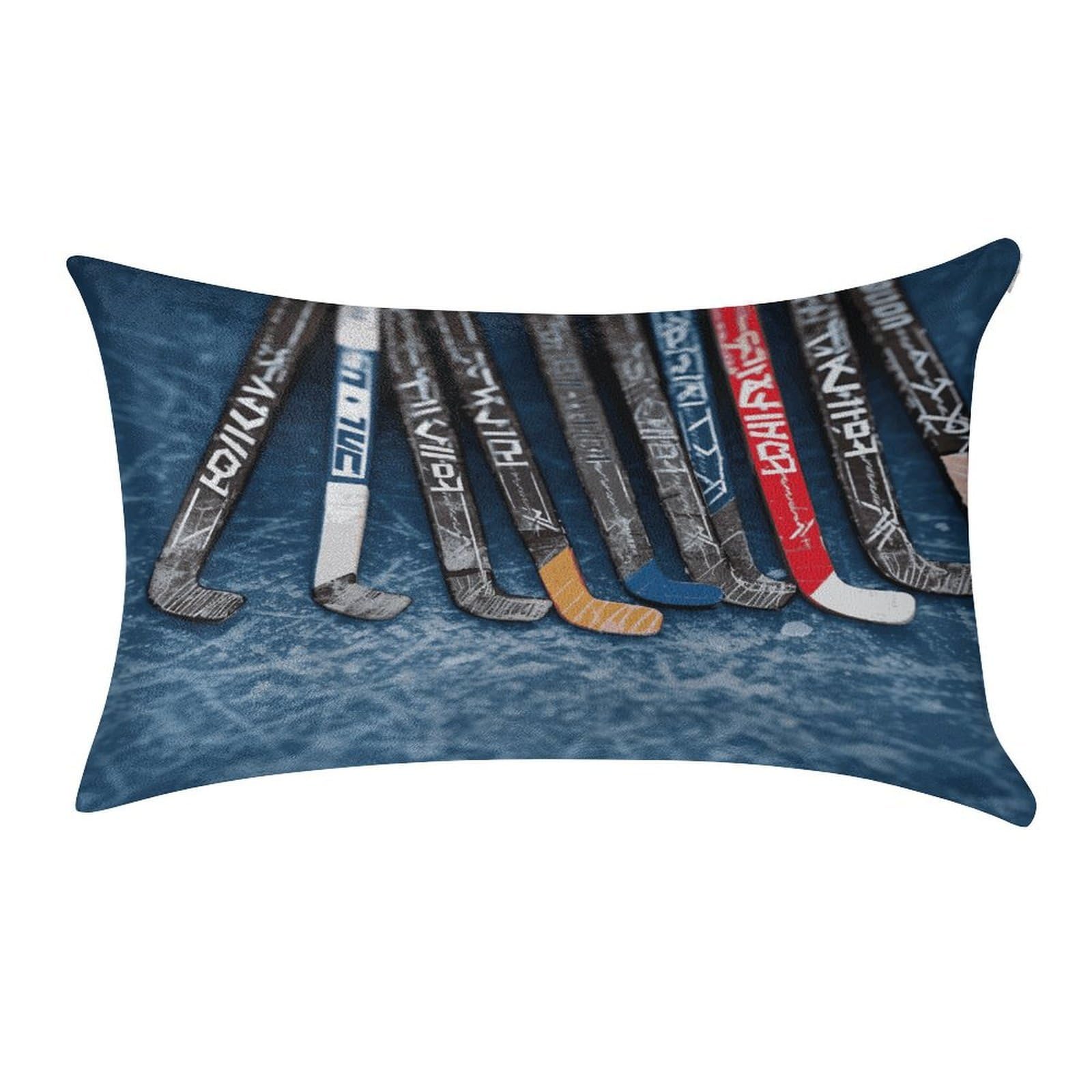 Btcowzrv Style Ice Hockey Sticks Pillow Cover Pillow Case Pillowcase