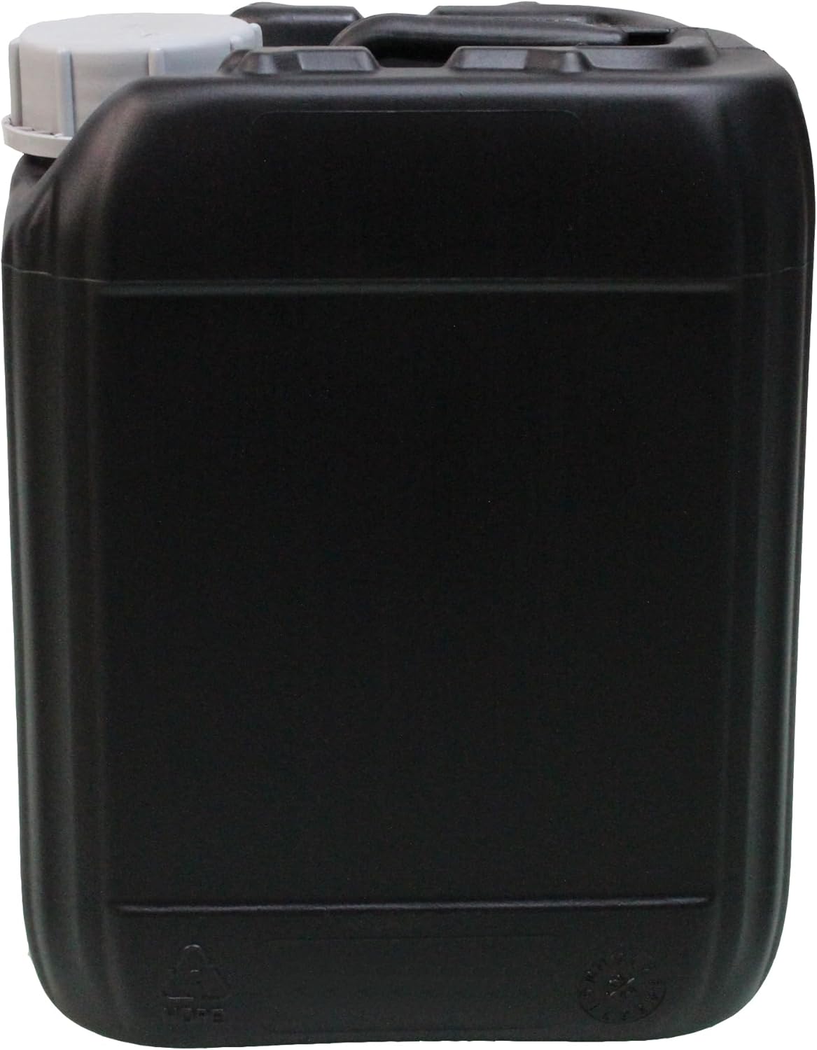 Air Sea Containers | 10L / 2.64 Gallon Black Jerrican | Tamper Evident Screw Cap | Not Food Grade | BPA Free | Perfect Container to Ship Chemicals & Liquids | Easy Stacking HDPE Containers
