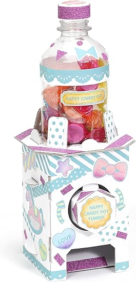 Amazon アーテック キャンディーポット貯金箱 551 貯金箱 工作 自由研究 カワイイ キラキラ 小学生 おしゃれ 飴 お菓子 ガチャガチャ インテリア ワンサイズ 貯金箱 おもちゃ