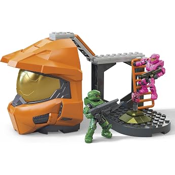 Mega Construx Halo - HHC35 - Zone Control - Pack of 2 Articulated Figures 8 cm - Contains 63 Pieces