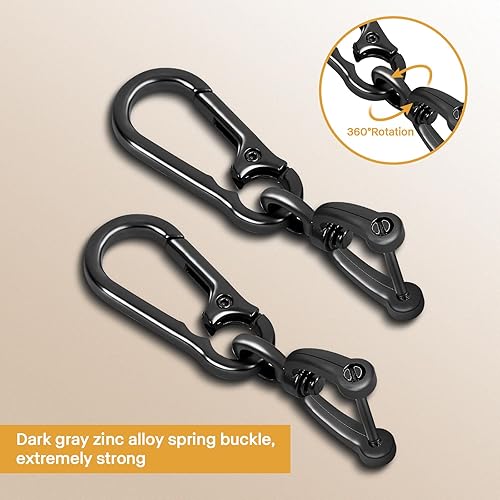 Miniatura 4 de QfungYe Paquete de 2 fundas compatibles con Honda Civic Accord Pilot Sport Si EX EX-L Touring HR-V CR-V 2023, material de TPU, todo incluido, a