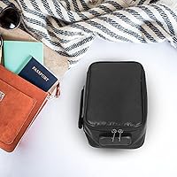 Vista 4 de Bolsa de archivo, bolsa de almacenamiento segura para certificado ignífugo con cerradura para senderismo para viajes para tarjeta para dinero