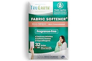 Tru Earth Dryer Sheets with Fabric Softener - Stop Pet Hair & Lint