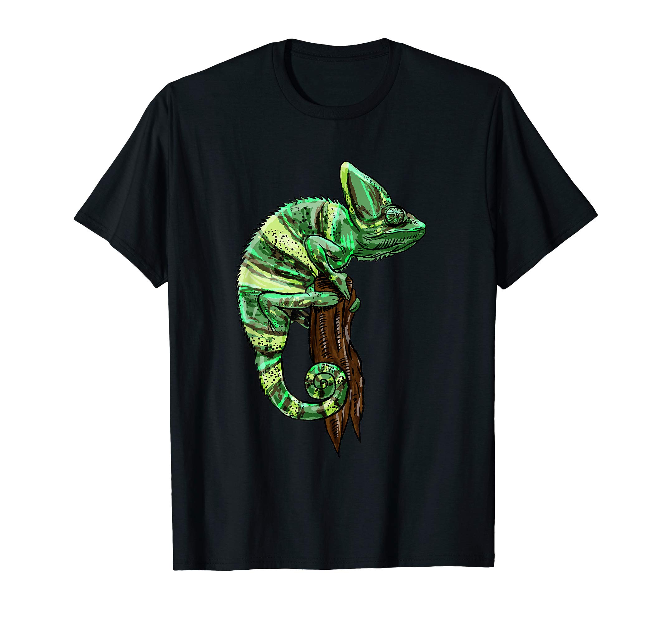 Chameleon Tropical Lizard Cool Jungle Animal Gift Idea T-Shirt