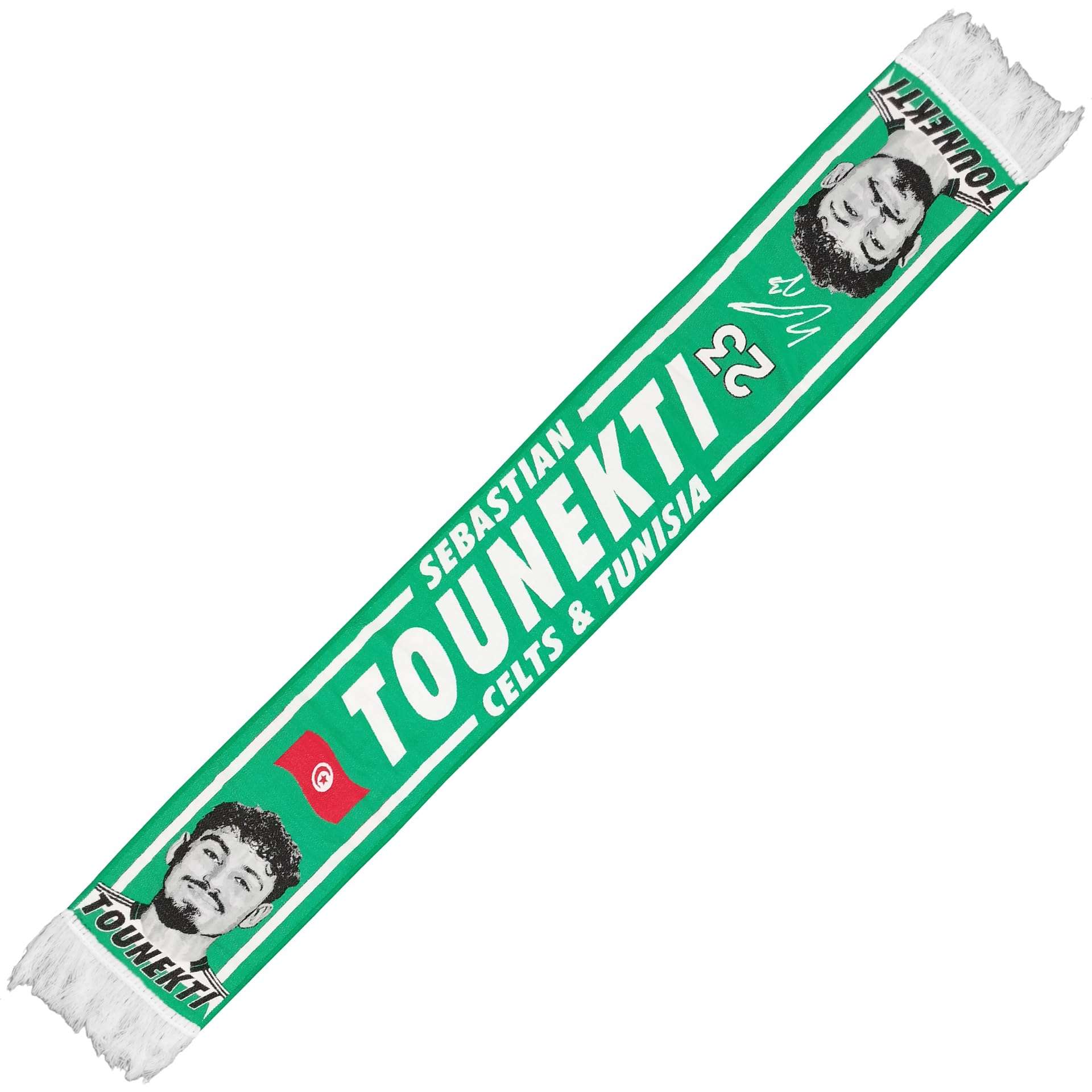 Partisan Green Celts Scarf Tounekti Hd Football