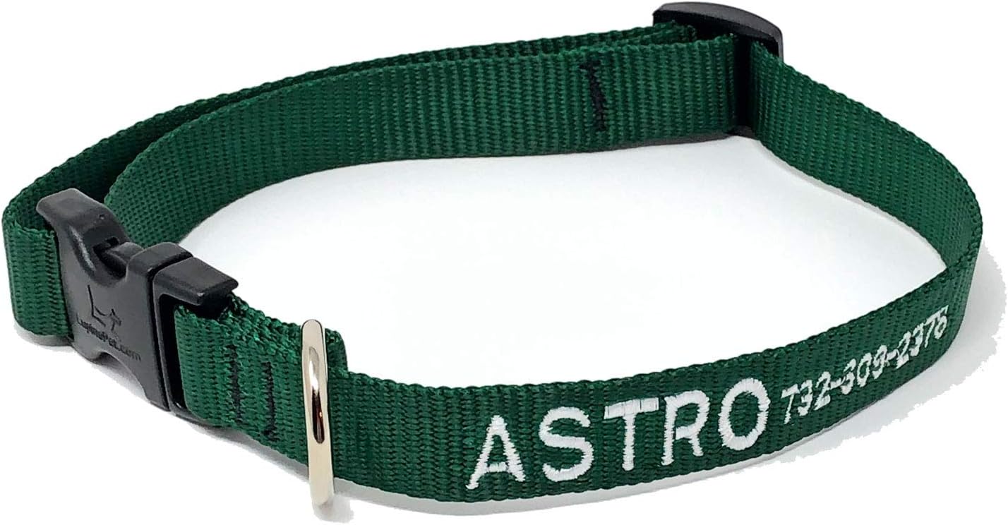 Lupine Personalized Dog Collar (Tail Feathers)