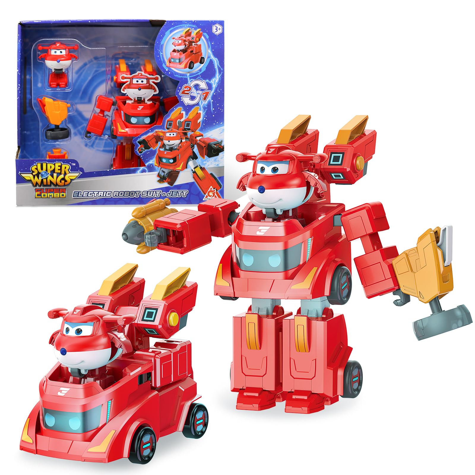Super Wings Electric Robot Suit-Jett