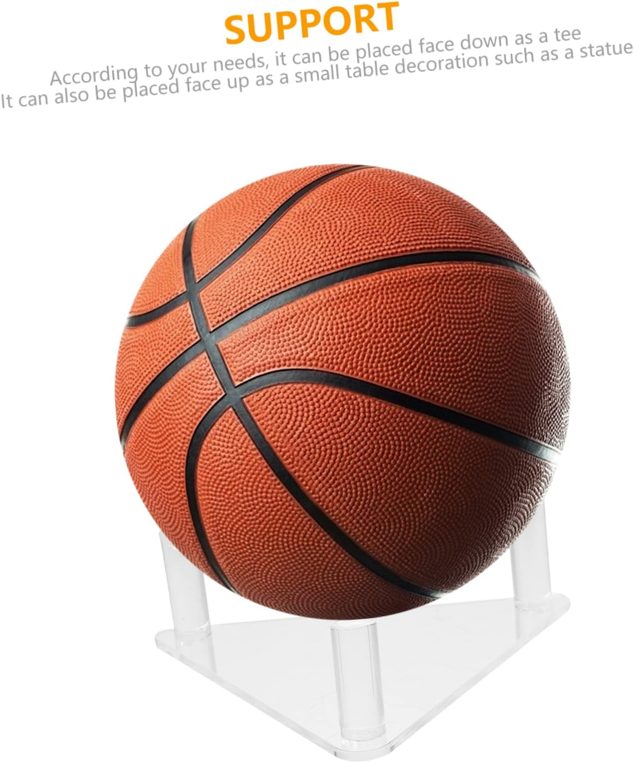 YARNOW Football Bracket Soccer Ball Display Case Football Display Case Clear Baseball Display Case with Light