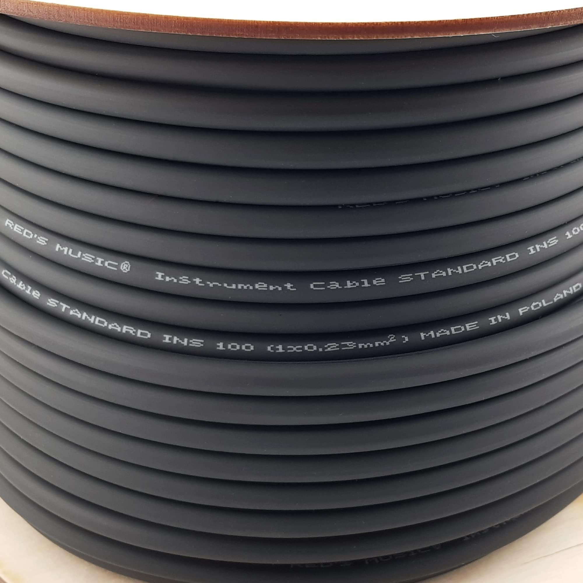 Kabel instrumentalny INS100 STANDARD (1x0,23mm2) OFC Coax PVC, (50m)