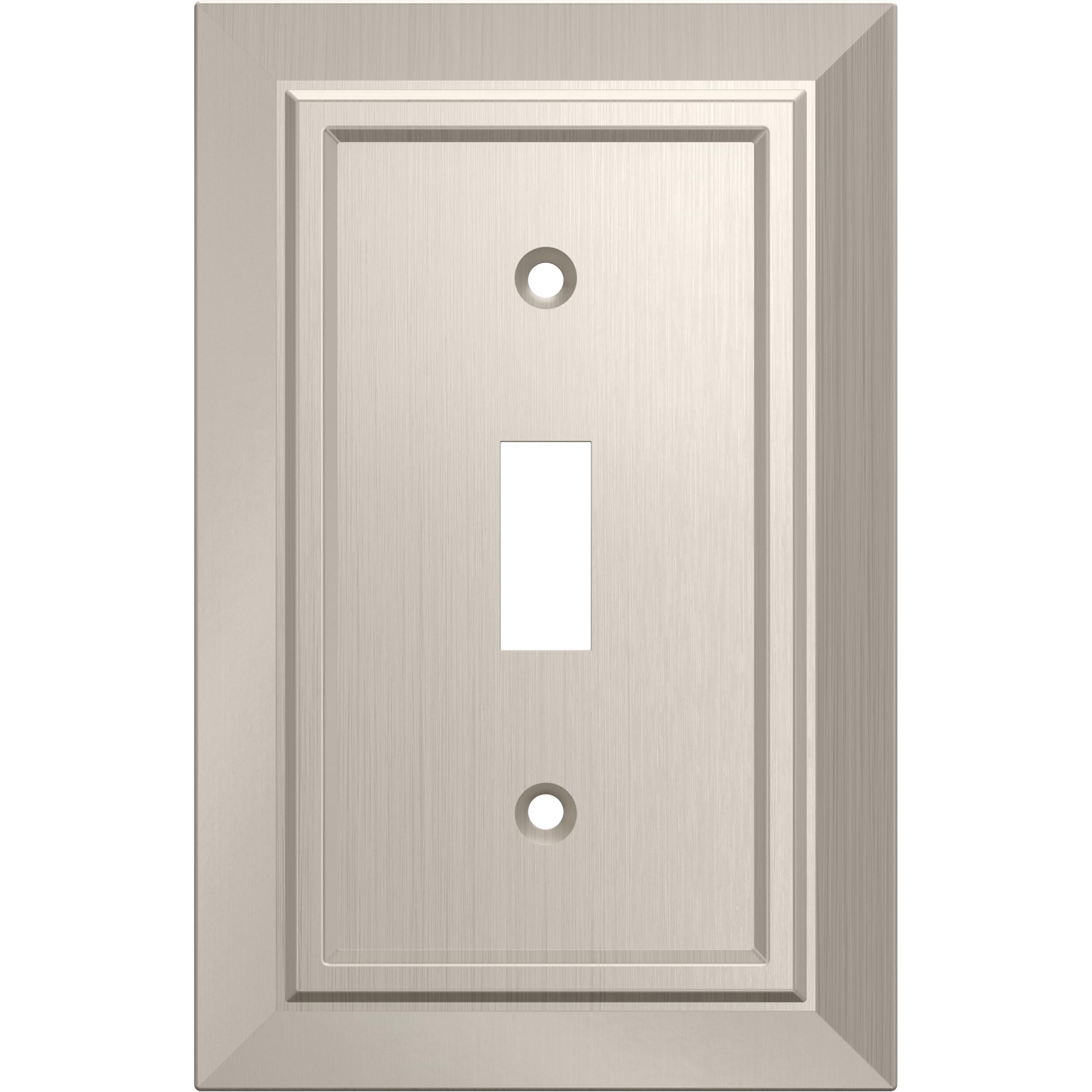 Franklin Brass W35217-SN-C Classic Architecture Single Toggle Switch Wall Plate/Switch Plate/Cover, Satin Nickel