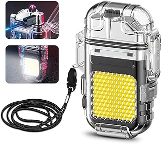 Plasma Lighter Dual Arc Electric Arc Lighter | USB Rechargeable Type-C Windproof Flameless for Outdoor, Camping, Cooking & Emergency Use | Safe, Fast Ignition with Durable Metal Body-picture-19