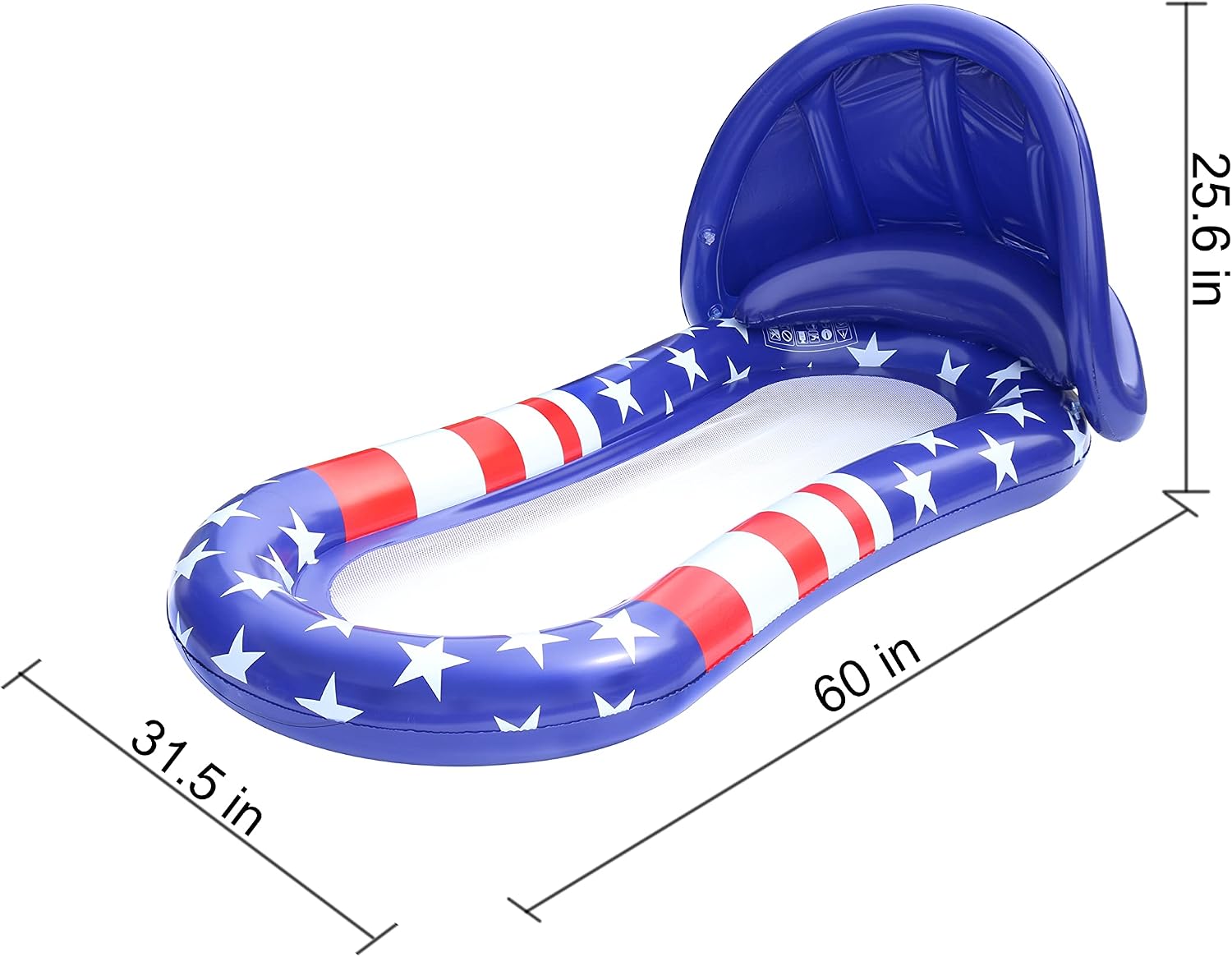 Kurala Inflatable Pool Floats Floaties Lounge, Water Toys Pool Rafts