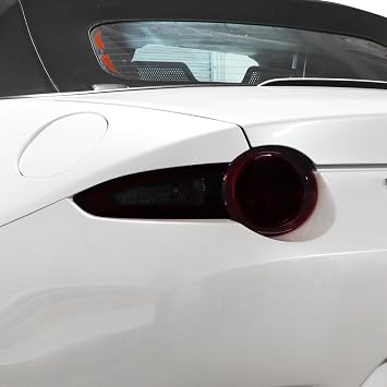 BOGAR TECH DESIGNS Rear Taillight Tail Light PPF Kit Compatible with Mazda Miata MX-5 2016-2023, Dark Smoke