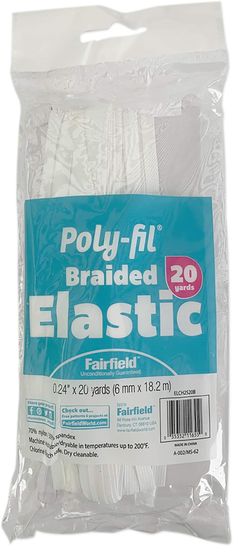 Poly-fil Braided Elastic