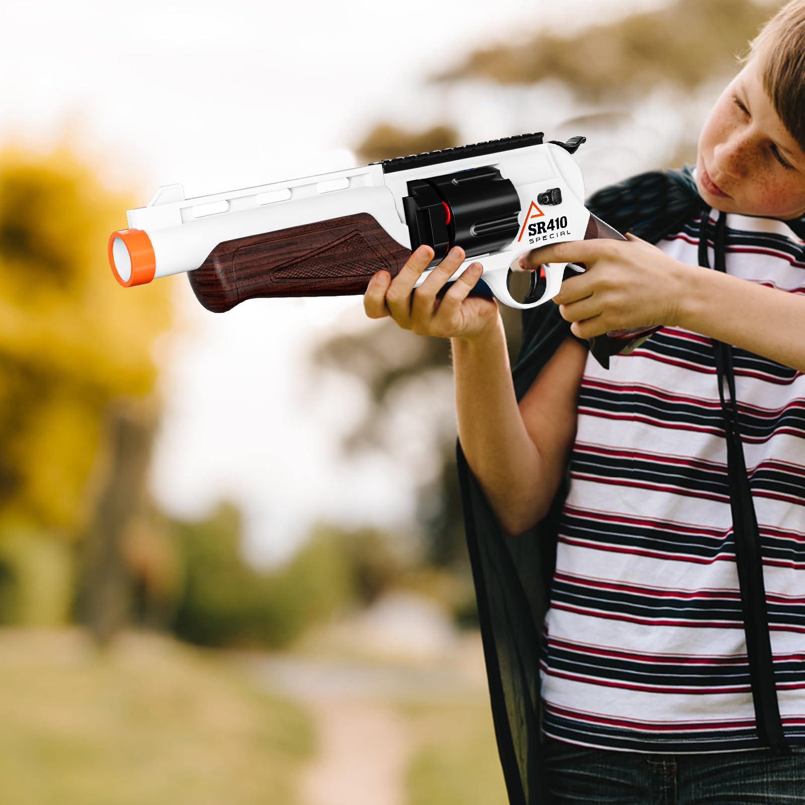 Pistolet Jouet RuiDaXiang à Fléchettes Mousse EVA - Blaster Avec Roue Recharge Pour Enfants +8 Ans