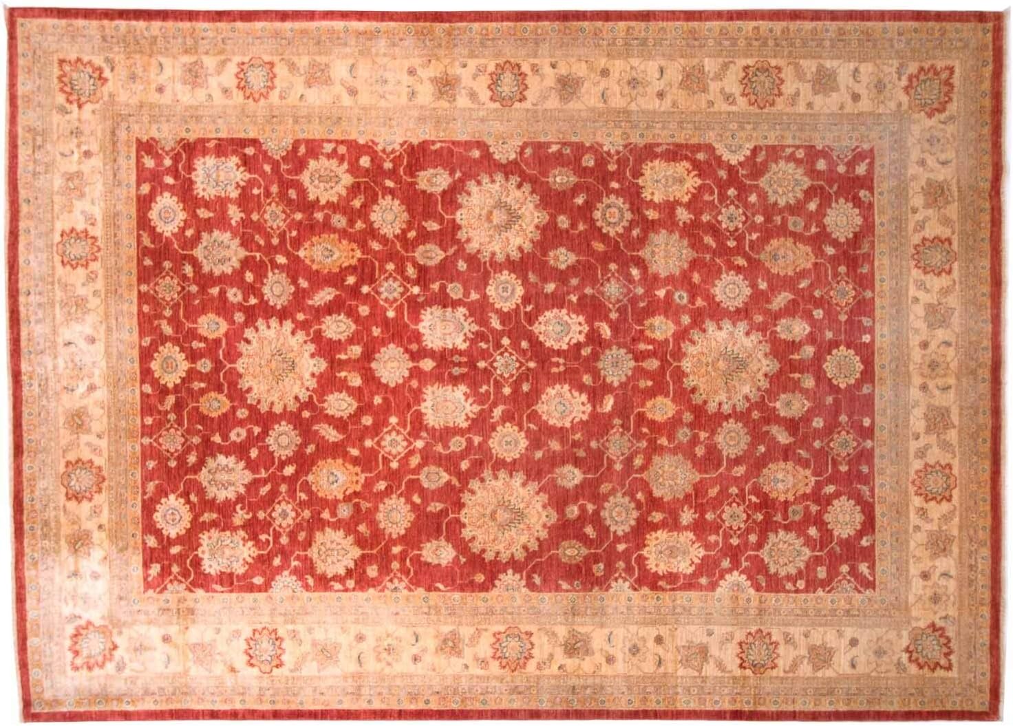 Top-Angebot: Afghan Ferahan Ziegler Luxury Rug Hand Knotted 250 x 350 cm Beige | Handgeknüpfter Orientteppich | Wien Österreich