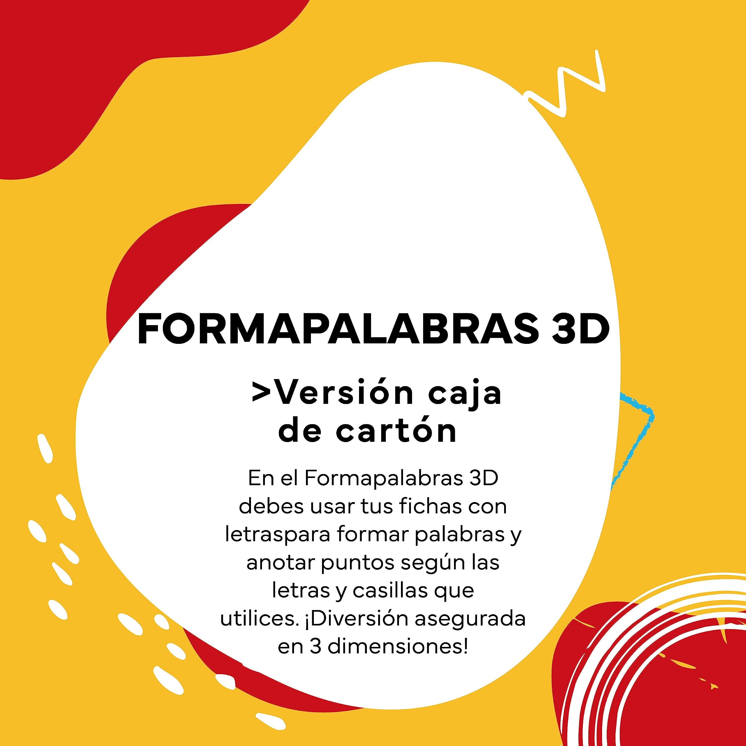 Cayro - Juego De Tablero 3D - Multicolor - Desafía Tu Mente con Formapalabras - Divertido Y Educativo - Juego De Mesa - Mejora Tu Vocabulario Y Ortografía - Aprende Mientras Te Diviertes