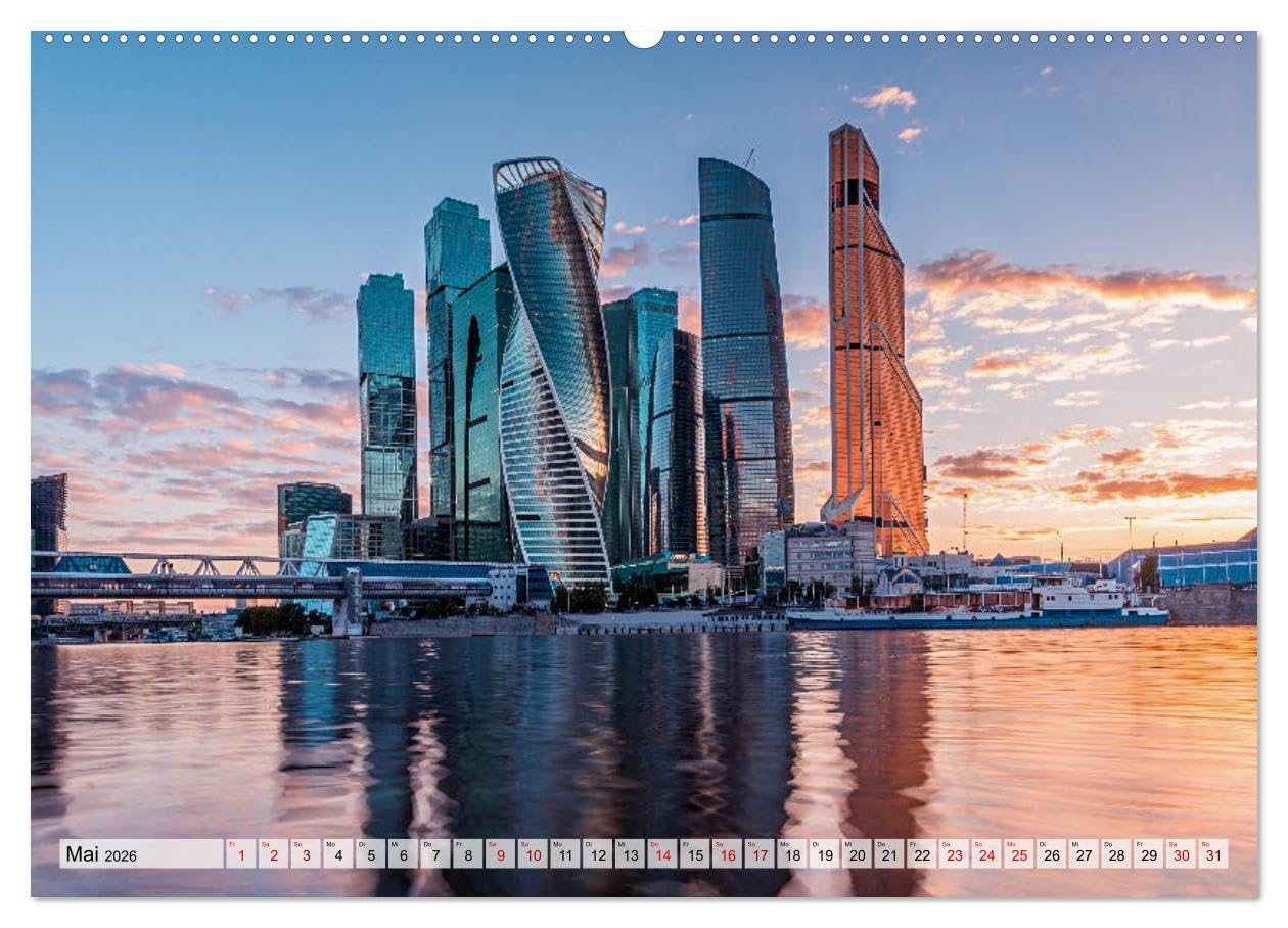 Metropolen - Weltstädte im magischen Licht (hochwertiger Premium Wandkalender 2026 DIN A2 quer), Kunstdruck in Hochglanz: Atmosphärische Fotografien ... zur Blauen Stunde (CALVENDO Orte)